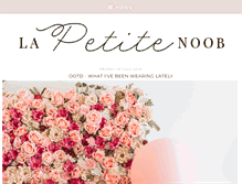 Tablet Screenshot of lapetitenoob.com